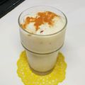 しじみごはん's cooksnap of when they made りんごとバナナのシナモン豆乳スムージー.