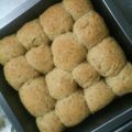 真利依's cooksnap of when they made 手捏ねでも簡単＊ミルクティーちぎりパン＊.