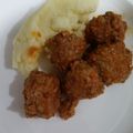 kyou_st's cooksnap of when they made 簡単！揚げない！美味しいミートボール♪.