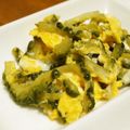 モーリーママ's cooksnap of when they made ゴーヤの卵炒め.