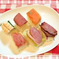 sakura4814's cooksnap of when they made タッパ！で簡単！サーモン押し寿司.