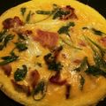 askkt's cooksnap of when they made キッシュ風♡ほうれん草とベーコンの卵焼き.