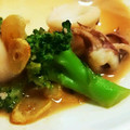しょむさん's cooksnap of when they made ブロッコリーといかの簡単めんつゆマヨ炒め.