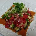 クックGUSL3T☆'s cooksnap of when they made 薄焼き茄子の夏サラダ.