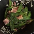 ★なぁー★'s cooksnap of when they made いんげんとベーコンのペペロンチーノ風.