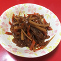 クックMQ7IH9☆'s cooksnap of when they made ピリ辛！ごぼうと蒟蒻のきんぴら！.
