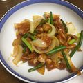 サーヤ1973's cooksnap of when they made にんにくの芽と豚肉の甘辛炒め.