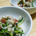 ちょむ1525's cooksnap of when they made 簡単★豆苗とえのきの梅肉和え.