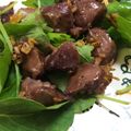 みっつの紅茶's cooksnap of when they made 砂肝のにんにく炒め（茹でて灰汁抜き）.