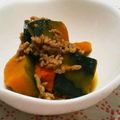 ハードナッツ's cooksnap of when they made 簡単☆かぼちゃの煮物を挽肉で美味しく！.