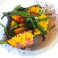 ヨッチこ's cooksnap of when they made かぼちゃとニラの韓国風マリネ.