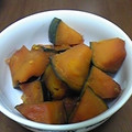 らきそ's cooksnap of when they made 簡単！かぼちゃの煮物.