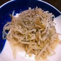 タニスィー's cooksnap of when they made ルクエで簡単もやしナムル.