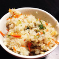 しゅうゆうけいはる母's cooksnap of when they made 大根間引菜とちりめんじゃこの炊き込みご飯.