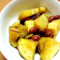 賢くんママ's cooksnap of when they made さつま芋と金時豆の煮物.