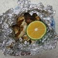 ゆずゼリー♪'s cooksnap of when they made 【焼くだけ簡単】焼松茸とすだちのコンビ！.
