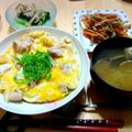 ellie♪'s cooksnap of when they made わりと簡単に出来るふわとろ親子丼♪.