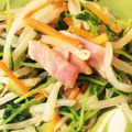 いぶたいママ's cooksnap of when they made 簡単‼モヤシと豆苗の炒め物.