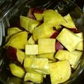 もりのりころ's cooksnap of when they made レンジで簡単！さつまいも煮.