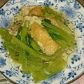 クックsz's cooksnap of when they made めんつゆで簡単♪小松菜と油揚げのさっと煮.
