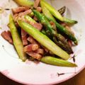 イヴォンヌスキー's cooksnap of when they made アスパラベーコン炒め.