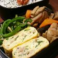 sayasaya3's cooksnap of when they made ☆ツナ&コーンとかいわれの卵焼き☆.