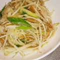 ちけあ's cooksnap of when they made シャキシャキもやしとメンマの炒めもの.