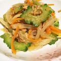 accoーchang's cooksnap of when they made 苦くない★ゴーヤのオイスターソース炒め.