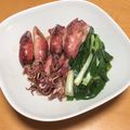 МИШКА's cooksnap of when they made 分葱とヤリイカのぬた～柚子風味.