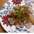 juni1532's cooksnap of when they made 夏バテ予防に！豚肉のプルーン炒め.