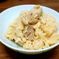 marumaru32's cooksnap of when they made 簡単時短☆炊飯器一つで鶏肉の炊き込み丼.