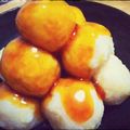DAMALIN's cooksnap of when they made みたらしお月見だんご.
