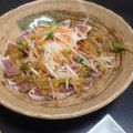 TsubasaC's cooksnap of when they made タレがうまいっ！！　いなだの韓国風お刺身.