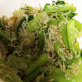 ぱと８１０'s cooksnap of when they made 小松菜としらす炒め.
