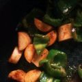 gaiatone's cooksnap of when they made ☆ピーマンと魚肉ソーセージのケチャ炒め☆.