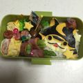 るる⭐️'s cooksnap of when they made キャラ弁☆妖怪ウォッチ ブシニャン弁当♪.