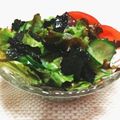 まあまま☆0403's cooksnap of when they made サニーレタスと海苔サラダ.