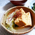 ＴＯＭＯＷＡＴ's cooksnap of when they made ホッっとする✿白菜と❀厚揚げの✿煮物.
