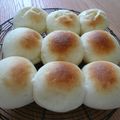 mainichiさん's cooksnap of when they made HBで練乳パン.