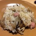 seacomet's cooksnap of when they made 切り干し大根とごぼう♡炊き込みご飯.