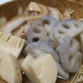 チキチキのんのん's cooksnap of when they made 定番のおかずに。車麩とたけのこの煮物.