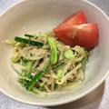みあ☆ちん's cooksnap of when they made きゅうりともやしの✿ツナ胡麻ポン酢✿.