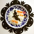 puniＫ's cooksnap of when they made 簡単！ハロウィンのおばけ.