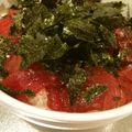 miao820's cooksnap of when they made 荒岩流鉄火丼.