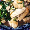 へっぷし！'s cooksnap of when they made 葱ニラと鶏むねのオイスターソース炒め☆.