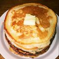 灰色兎のお茶会's cooksnap of when they made ふわ！もち！っとパンケーキ！.