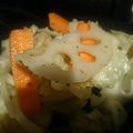 foxy0620's cooksnap of when they made 蓮根と人参のサラダ★アンチョビ風味.