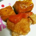 ピチョミ's cooksnap of when they made 隠し味で美味しいカボチャの煮物♡.