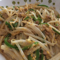 みるくここあ♪＊'s cooksnap of when they made もやしと卵のオイマヨ炒め.