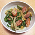 トミちー's cooksnap of when they made ソーセージとピーマンの卵炒め.